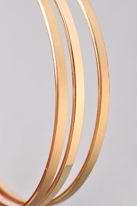 Gold Bangle Set