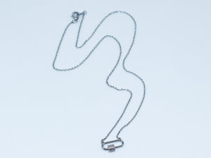 Carabiner Charm Pendant Necklace